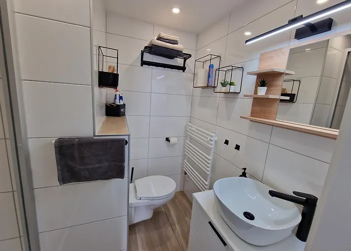 아파트 Gaestewohnung Am Mommbach *